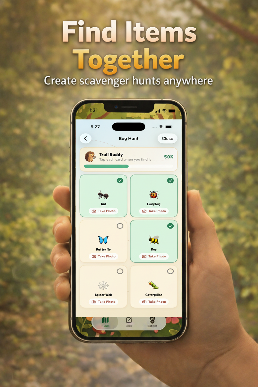 WildFind hunt discovery screen
